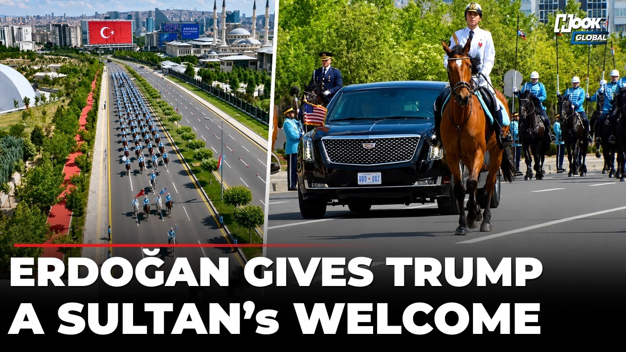 RAW VIDEO: Trump Receives Grand State Welcome From Erdoğan in Turkey as NATO Summit Opens