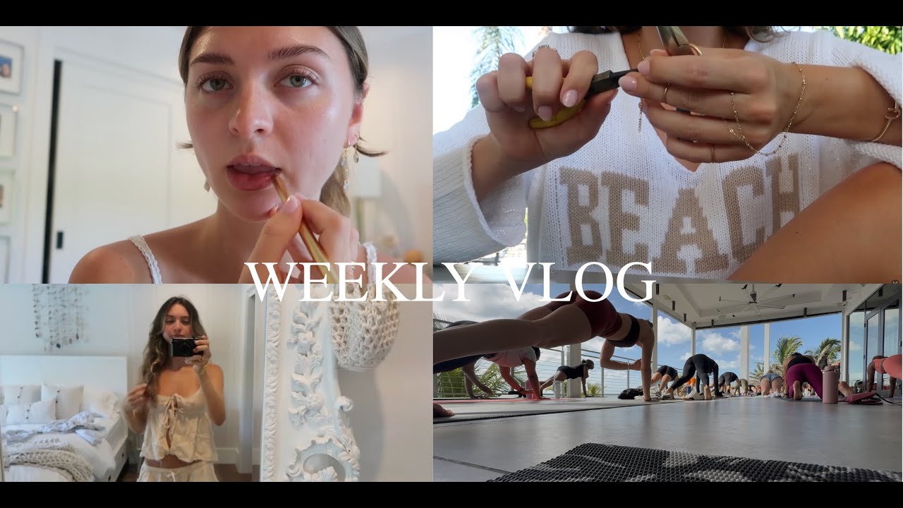 weekly vlog | Elizabeth Marie