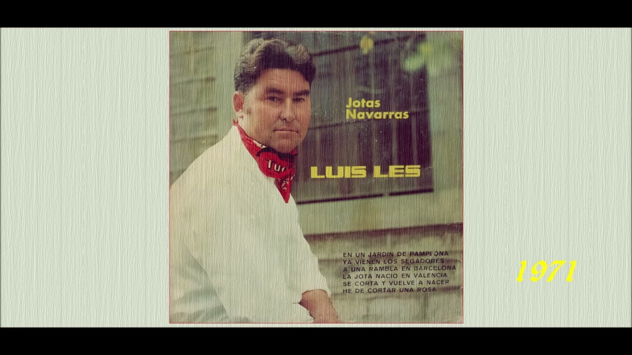 Luis Les  . Jotas Navarras . 1971 . Single .