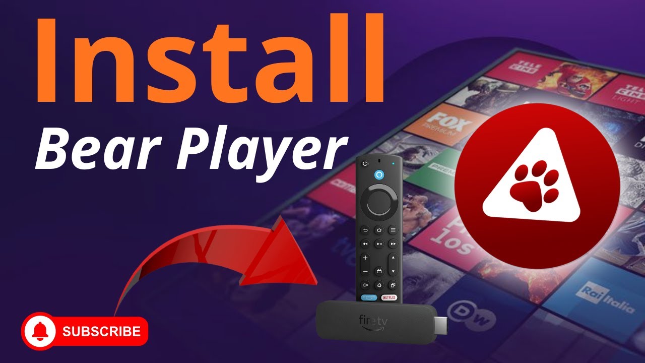 Новое приложение Firestick! Установите Bear Player быстро и безопасно