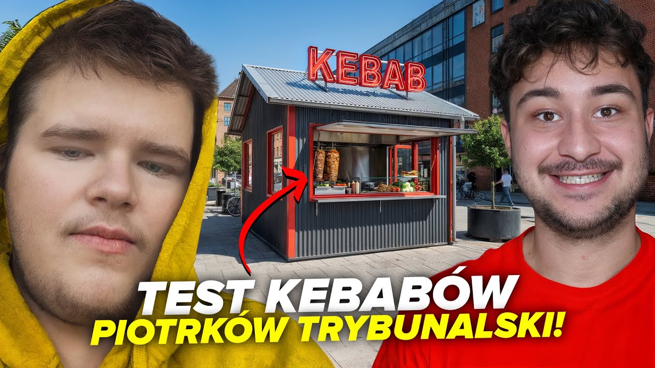 WIELKI TEST KEBAB&Oacute;W Z PIOTRKOWA TRYBUNALSKIEGO z JURSONEM LUZAKIEM!