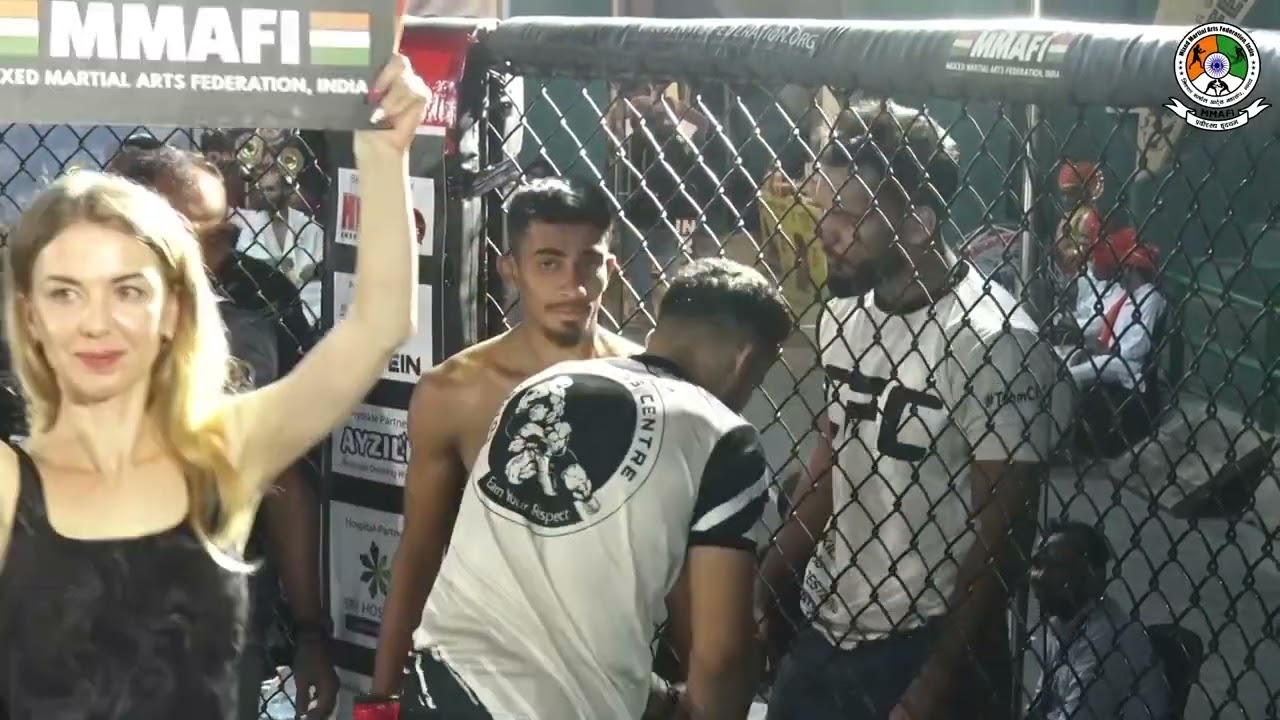 Musharraf Khan VS Shail Shaikh National Federation MMA Championship, 2022 Mumbai.