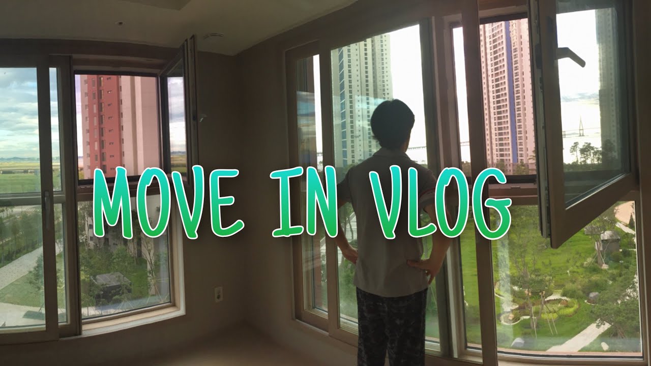 MOVING IN TO OUR APARTMENT | INCHEON SONGDO DONG