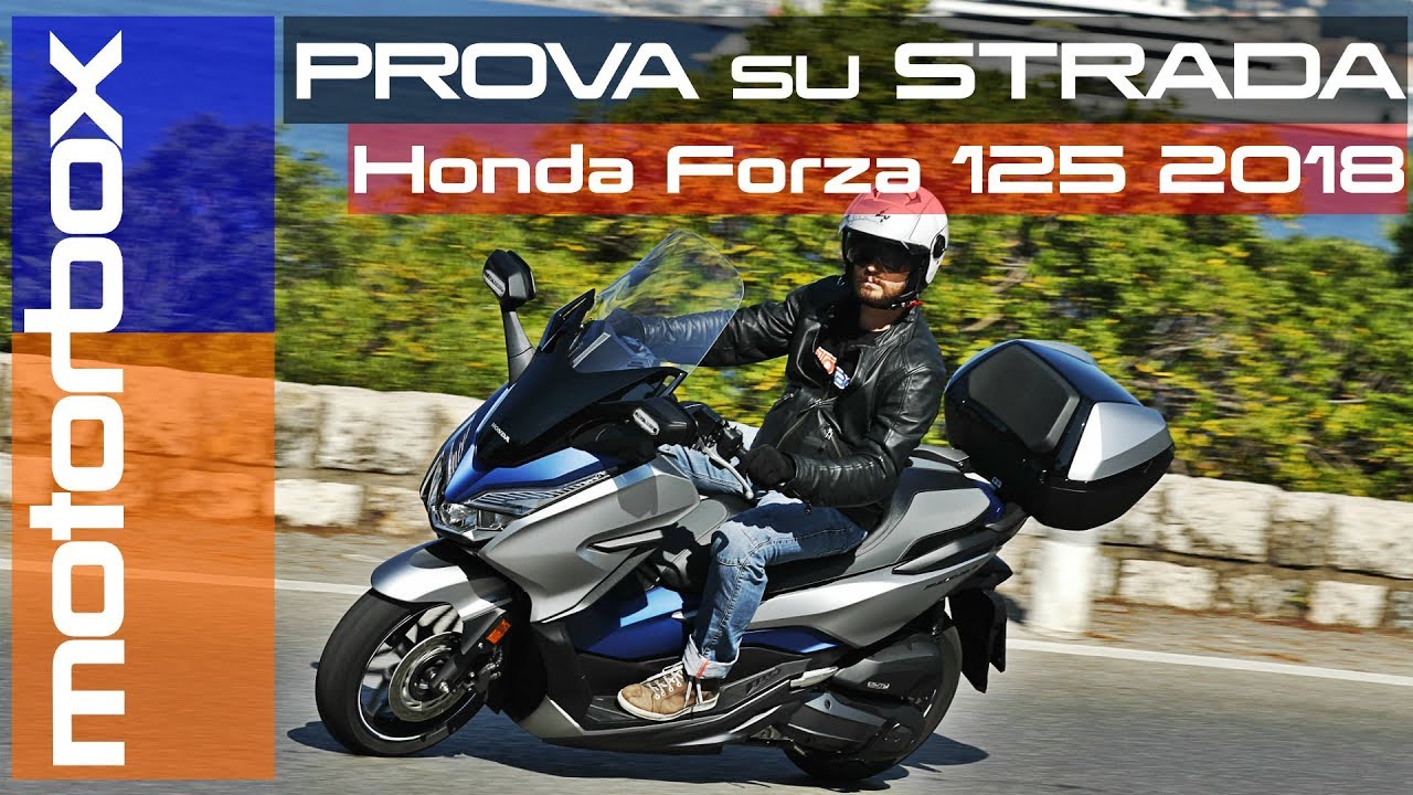 Nuovo Honda Forza 125 ABS 2018 | La prova su strada