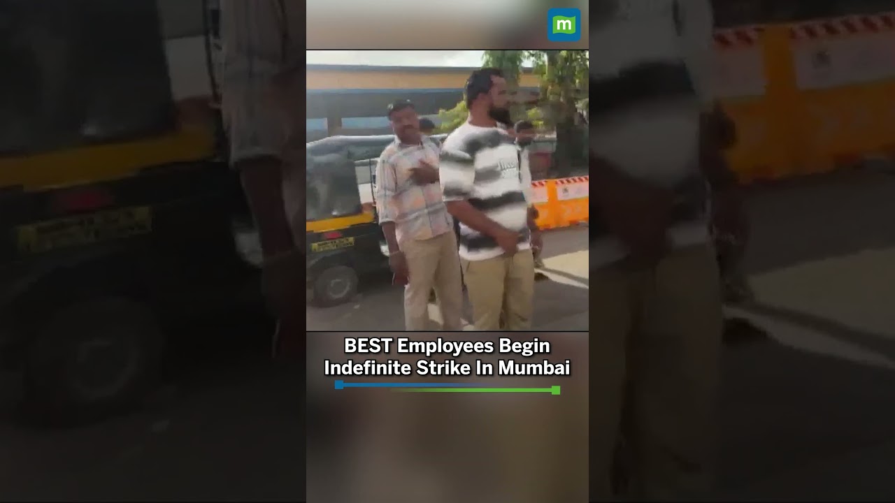 BEST Employees Launch Indefinite Strike, Mumbai Bus Services Disrupted