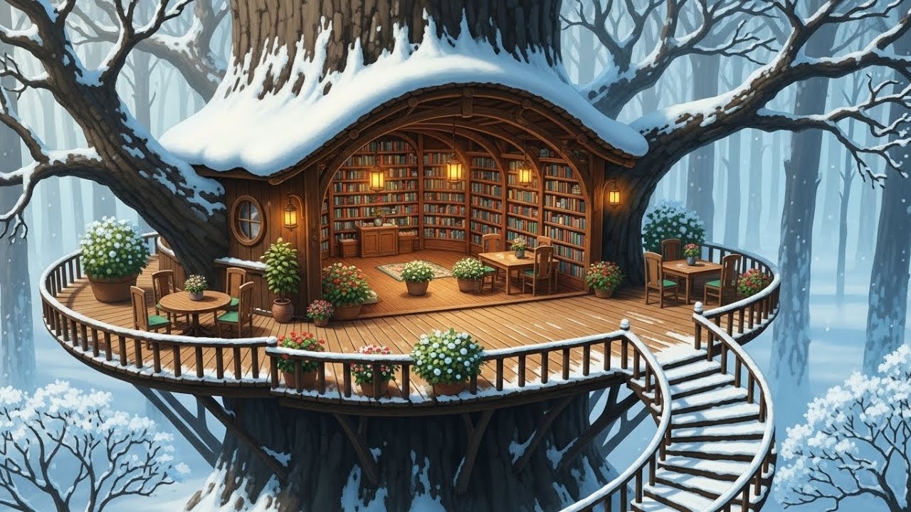 Take It Easy ❄️🌿 A January Day 🎄 to Relax / Calm / Chill to ~ with Spanish Coffee ☕ ~ Lo-fi Songs 🎧