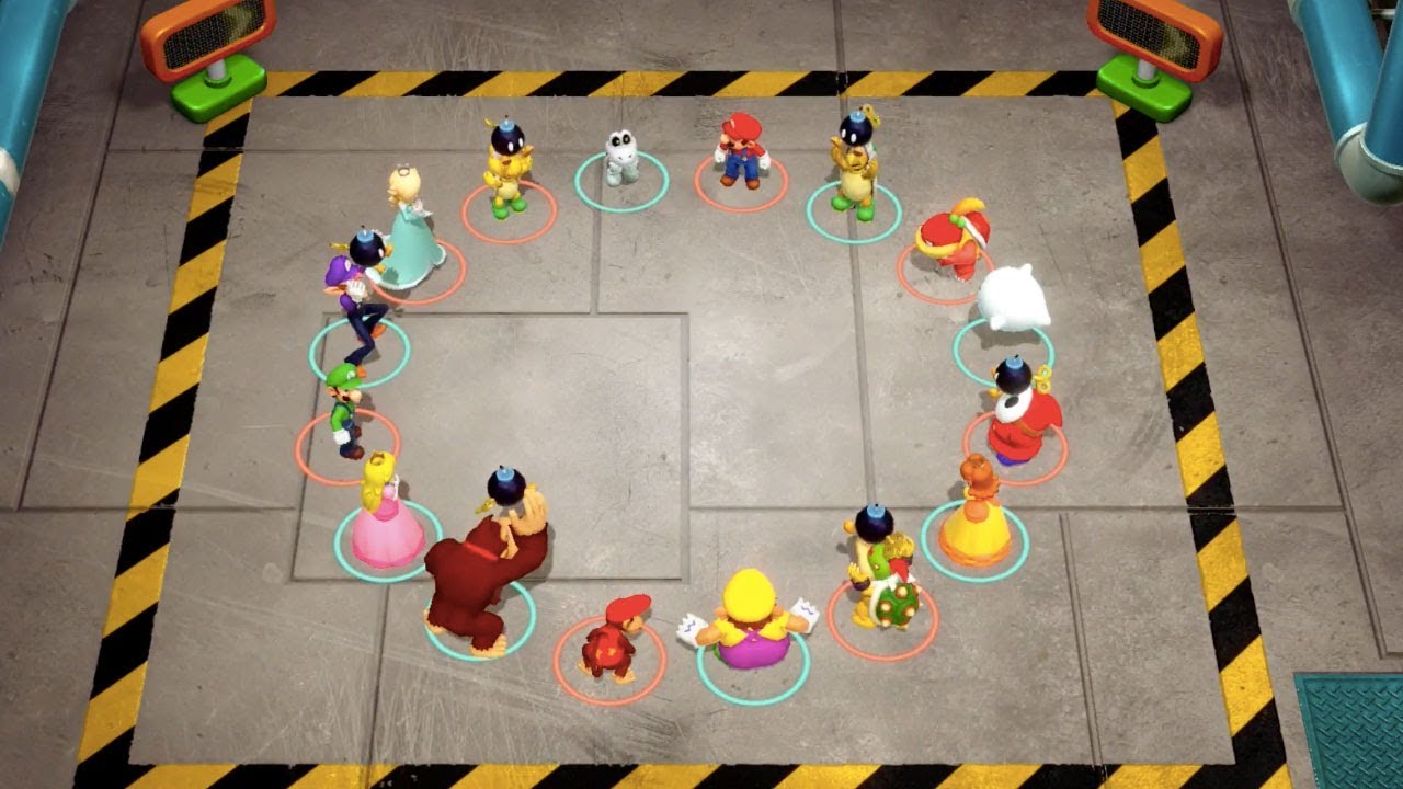 Super Mario Party - All Survival Minigames (Rosalina Gameplay) | MarioGamers
