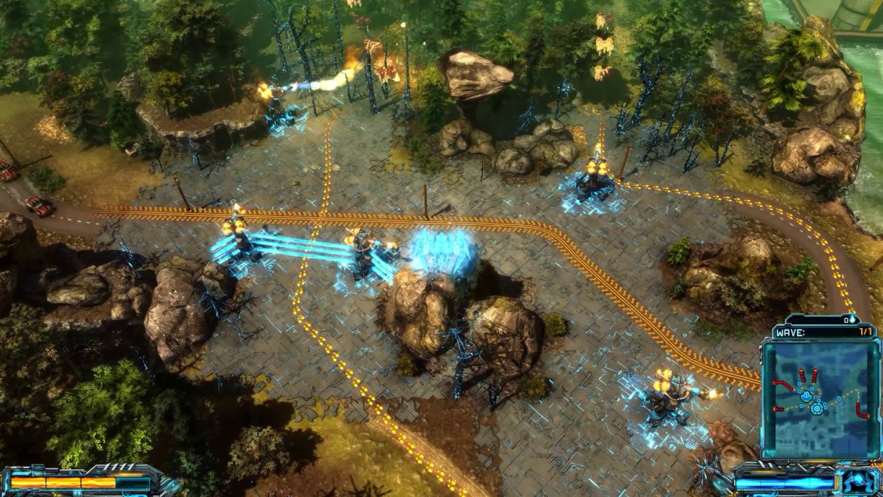 X-Morph: Defense - Flamer Towers