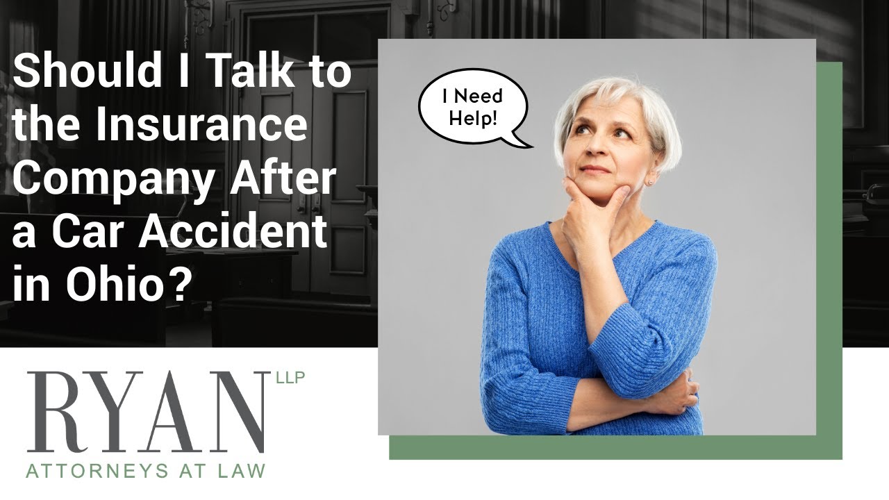 Should I Talk to the Insurance Company After a Car Accident? | Ryan Injury Attorneys