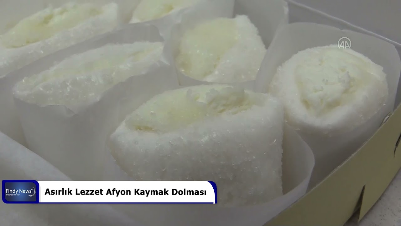Asırlık Lezzet Afyon Kaymak Dolması