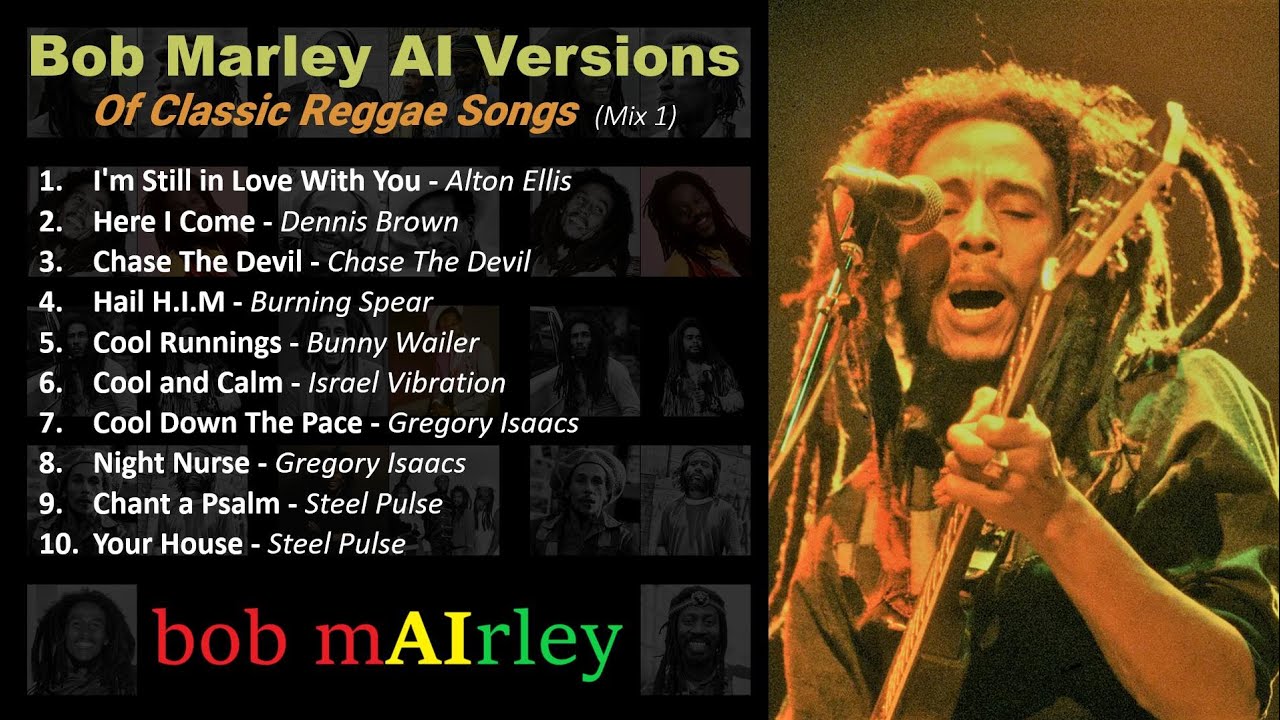 Bob Marley AI Versions of Classic Reggae Songs