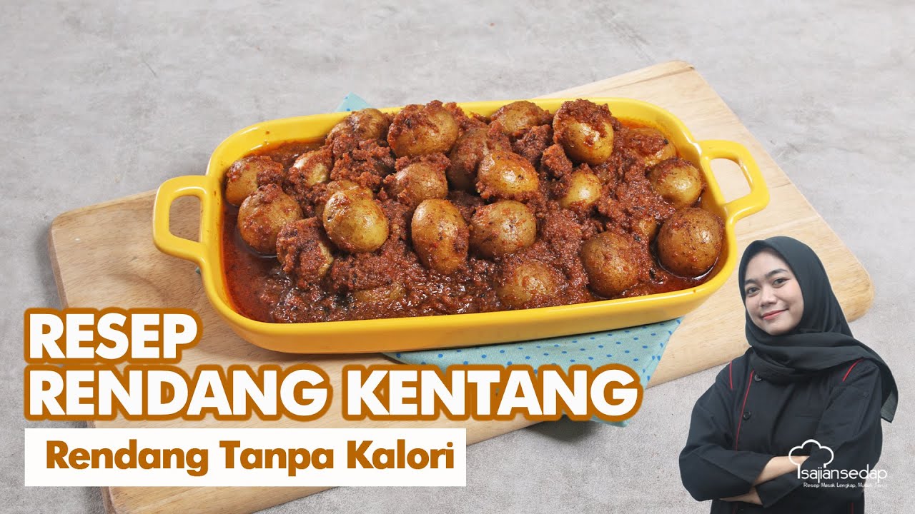 CARA LENGKAP MEMBUAT RENDANG KENTANG YANG ENAK TAPI TETAP SEHAT, GAMPANG!!!