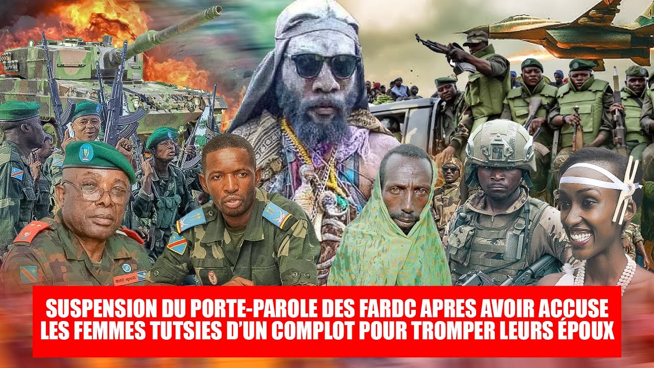 RDC : Le porte-parole des FARDC suspendu, Mobondo qualifié de rébellion et combats à Uvira