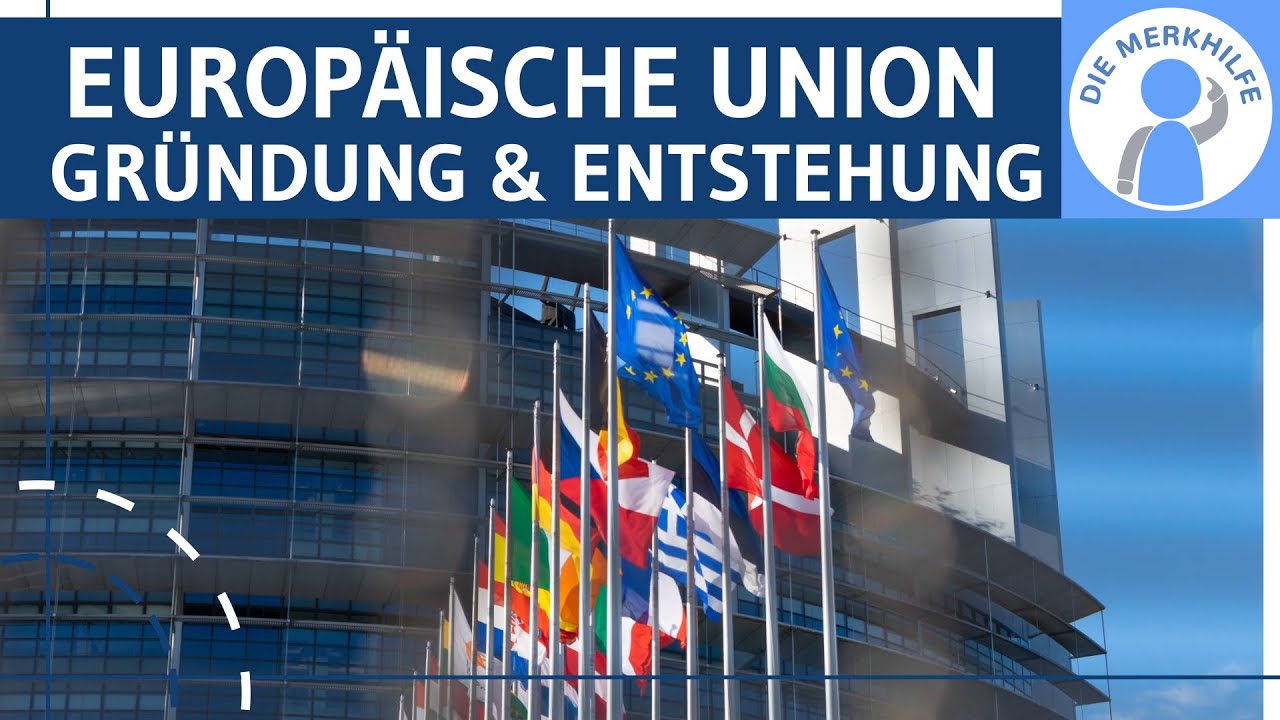 Gr&uuml;ndung & Entstehung der EU (Europ&auml;ische Union) -  NATO, Europarat, Menschenrechtskonvention u. a.