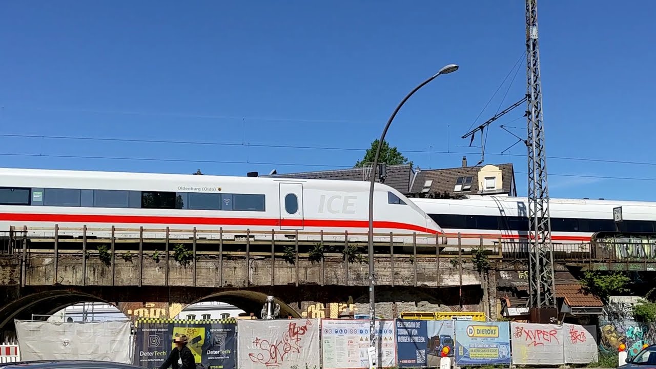 Hamburg: Die Sternbrücke im Mai 2025 – Abbruchmaßnahmen rund um die Brücke