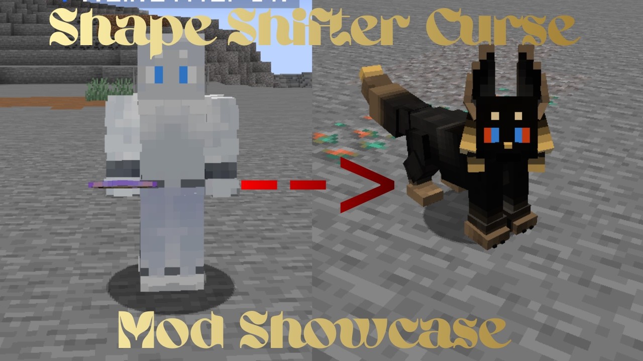 shape shifter curse - mod showcase | Minecraft