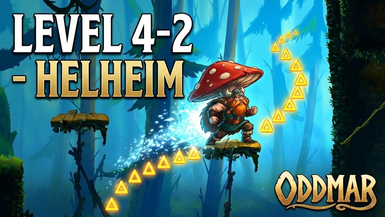 Уровень 4-2 - Хельхейм | Oddmar | Прохождение, Геймплей, Без комментариев, Android