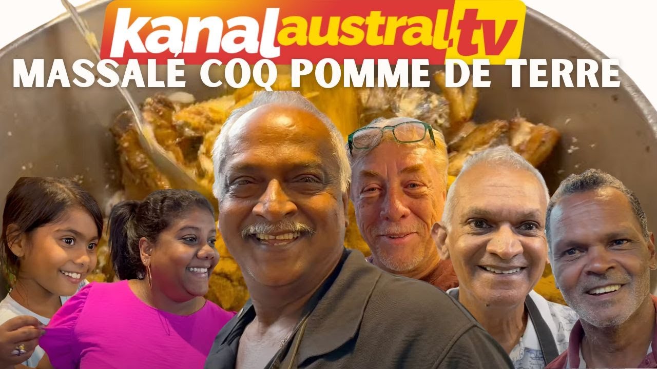 CUISINE - MASSALE COQS POMME DE TERRE by KANAL AUSTRAL.TV 🐔🥔