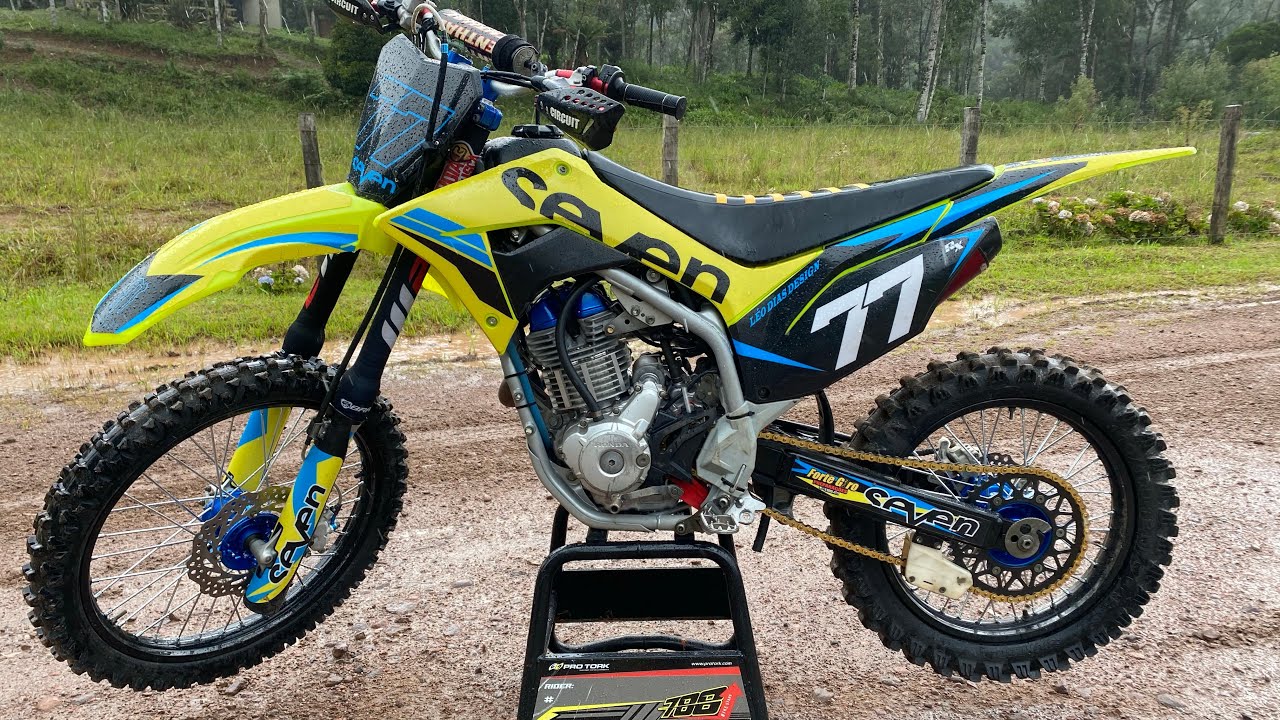 Preparação CRF 250f com 400cc Jacson Racing