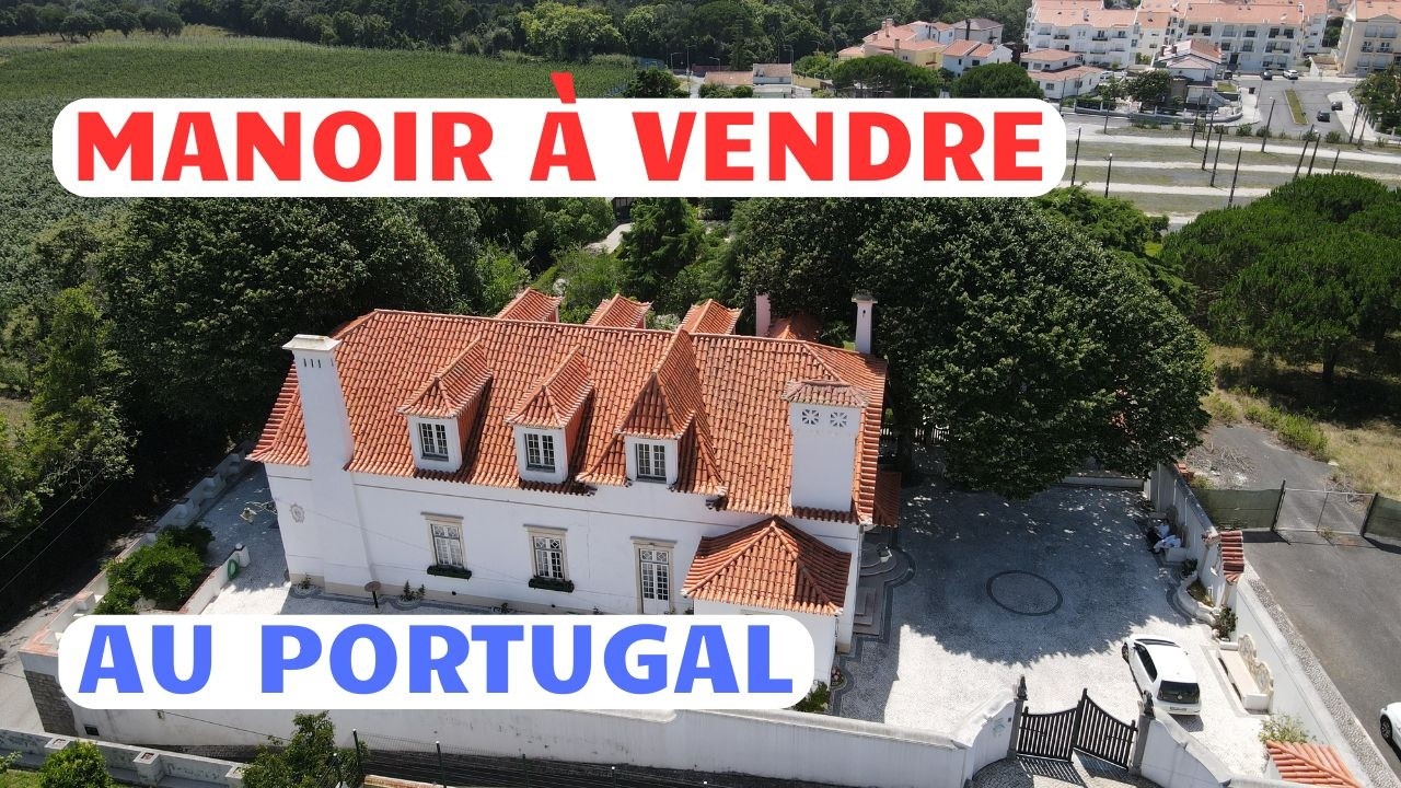 Manoir Centenaire Près des Plages au Portugal - Idéal pour Résidence ou Hôtel de Charme