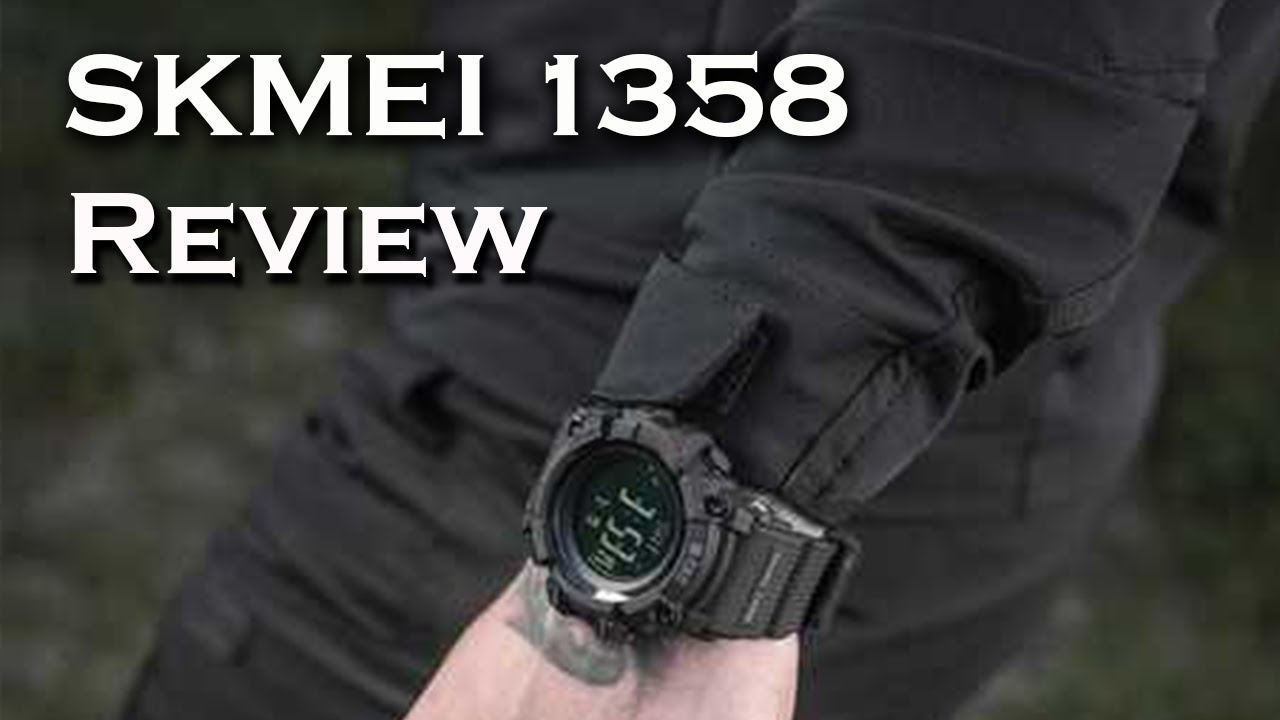 Reloj Táctico / SKMEI 1358 / Review / Brújula / Barómetro / Altímetro