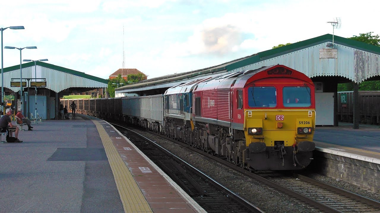 Freight Trains at Westbury Station