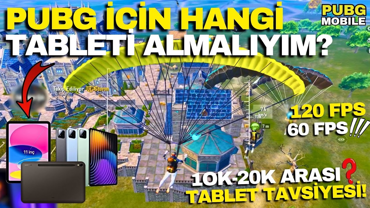 PUBG İÇİN 120 FPS TABLET TAVSİYESİ! 10K - 20K ARASI FİYAT PERFORMANS CİHAZLAR 2025 | PUBG MOBILE