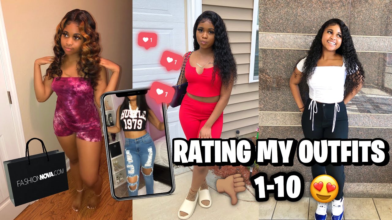 BADDIE ON A BUDGET TRY-ON HAUL | RATING MY FASHIONNOVA OUTFITS 1-10 😍