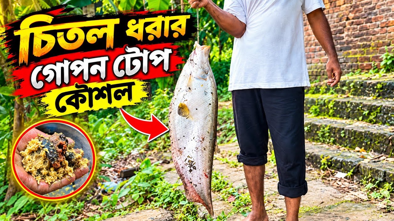 বড় চিতল ধরার গোপন টোপ কৌশল#চিতল মাছ #মাছ #মাছধরা #চিতল_মাছ #viralvideo #shorts