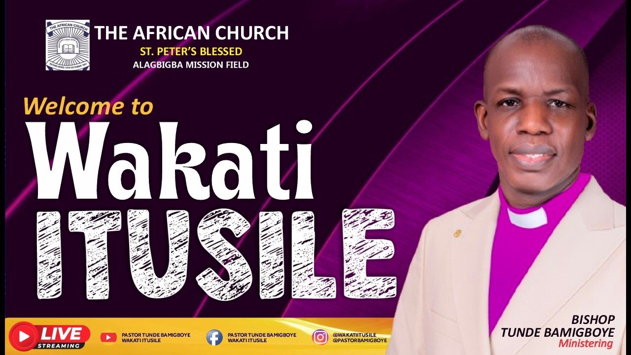 WAKATI ITUSILE HOUR OF DELIVERANCE II CCDM GLOBAL||WAKATI ITUSILE|| BISHOP TUNDE BAMIGBOYE||18.02.26