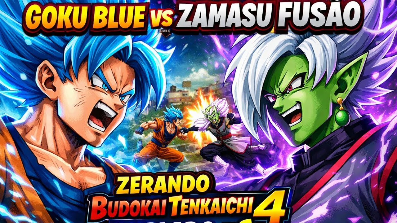 Goku Vs Zamasu | Zerando Budokai Tenkaichi 4 Dublado #6
