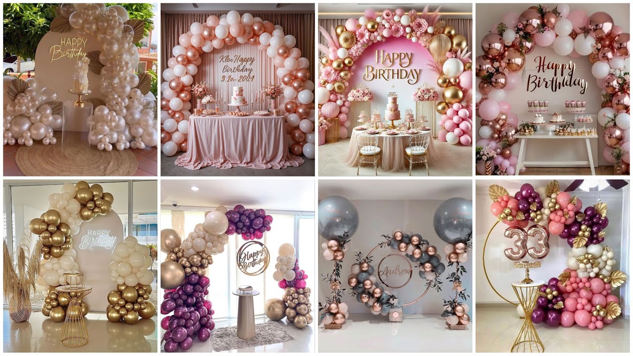Birthday decoration ideas at home|| Birthday decoration ideas||Balloon decoration