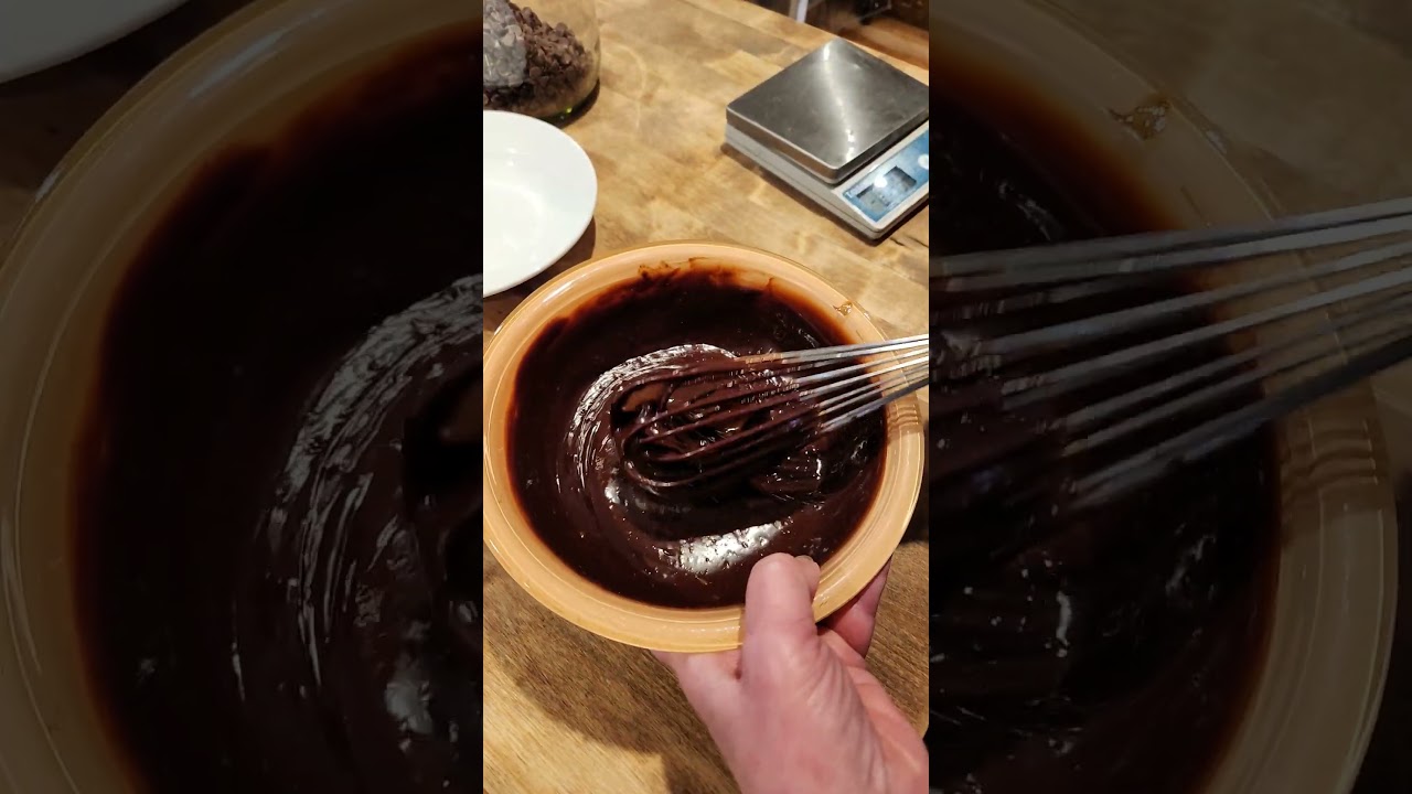 LET'S MAKE CHOCOLATE GANACHE! #food #chocolate #sweet