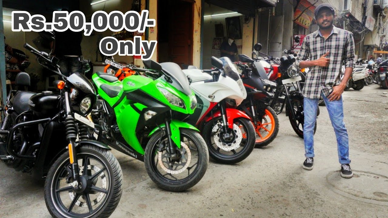 Rs.50,000 Only Bikes | Ninja 300 | Harley Devidson | KTM | Hyosung | Rc | @MotoBeast