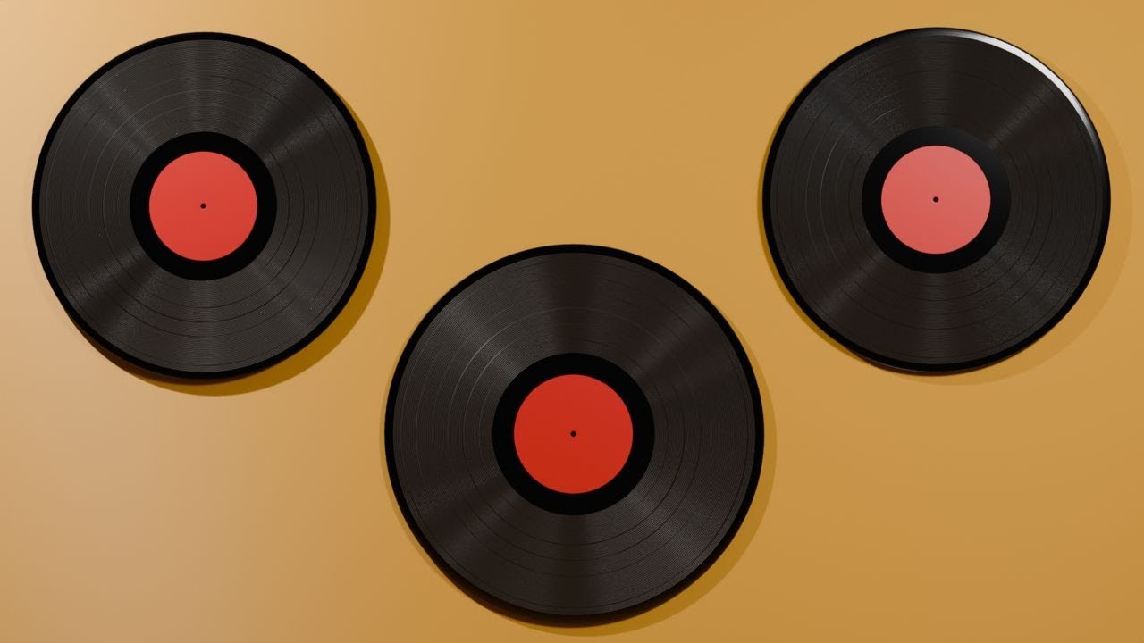 How to Create a Perfect Vinyl Record in Blender: Step-by-Step Blender Tutorial