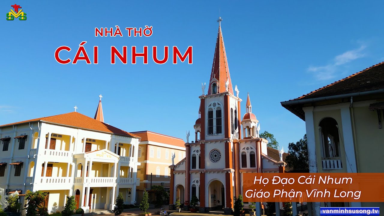 Nhà thờ Họ đạo Cái Nhum - Giáo Phận Vĩnh Long - Kiến Trúc Công Giáo - church architecture | 428