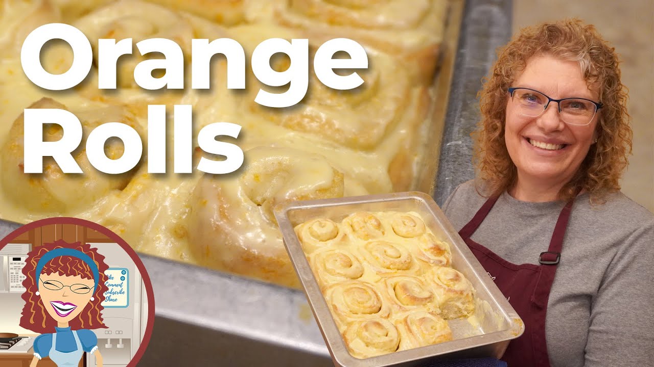 Orange Rolls | Easy Homemade Orange Rolls