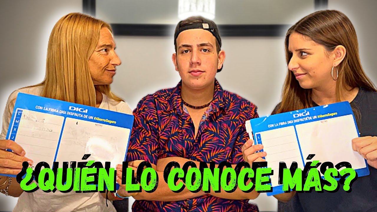 ¿QUIÉN CONOCE MÁS A JOACO? - MAMÁ vs HERMANA