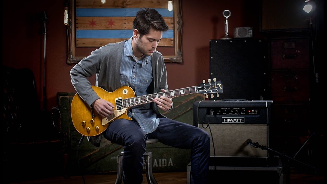 Gibson Custom Shop 1958 Les Paul Reissue Vintage Lemon Burst  | CME Gear Demo | Andrew Wittler