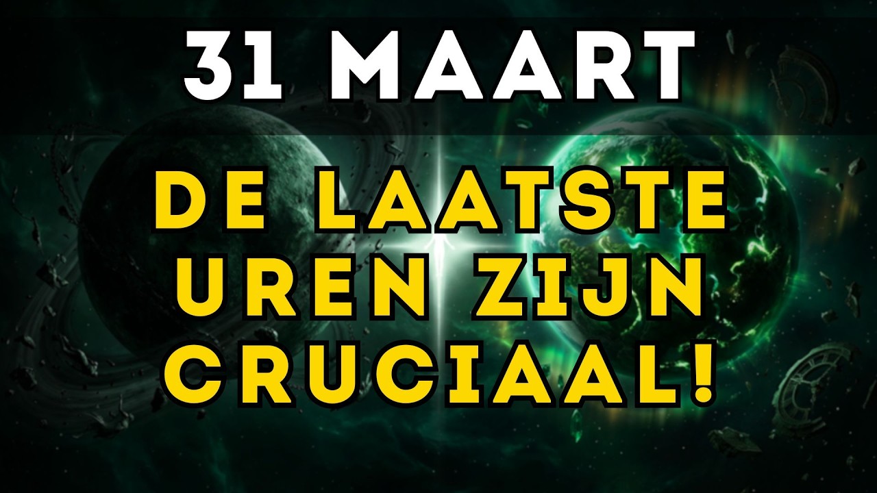 DE ONZICHTBARE DREMPEL: Wat Er Op 31 Maart &Eacute;CHT Met Je Ziel Gebeurt!