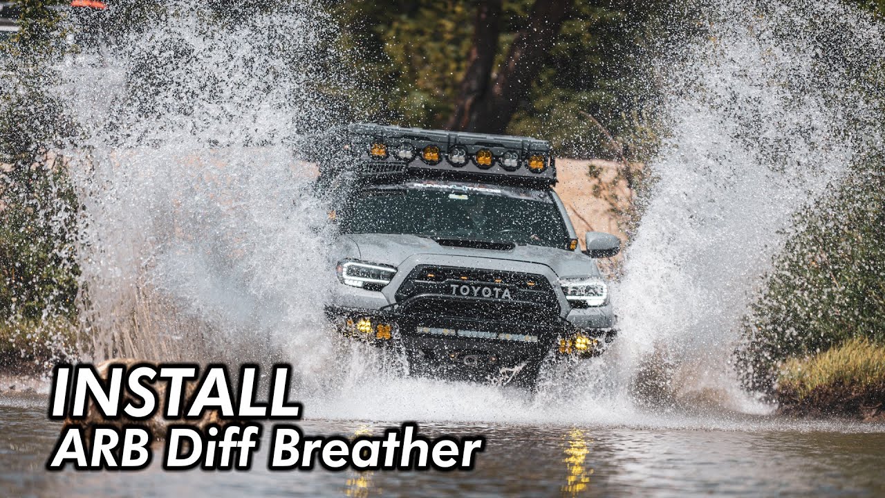 Tacoma ARB Diff Breather Install