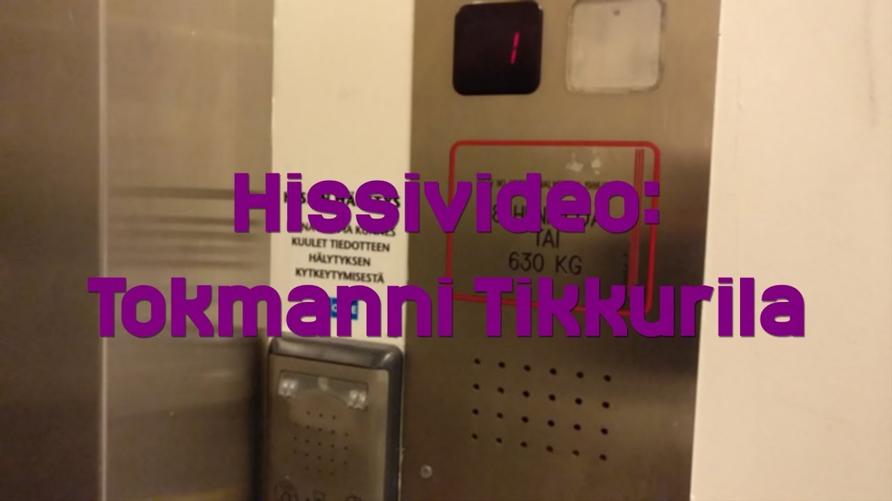 Hissivideo: Tokmanni Tikkurila, Vantaa - 1986 Valmet (mod. Schindler 2004)