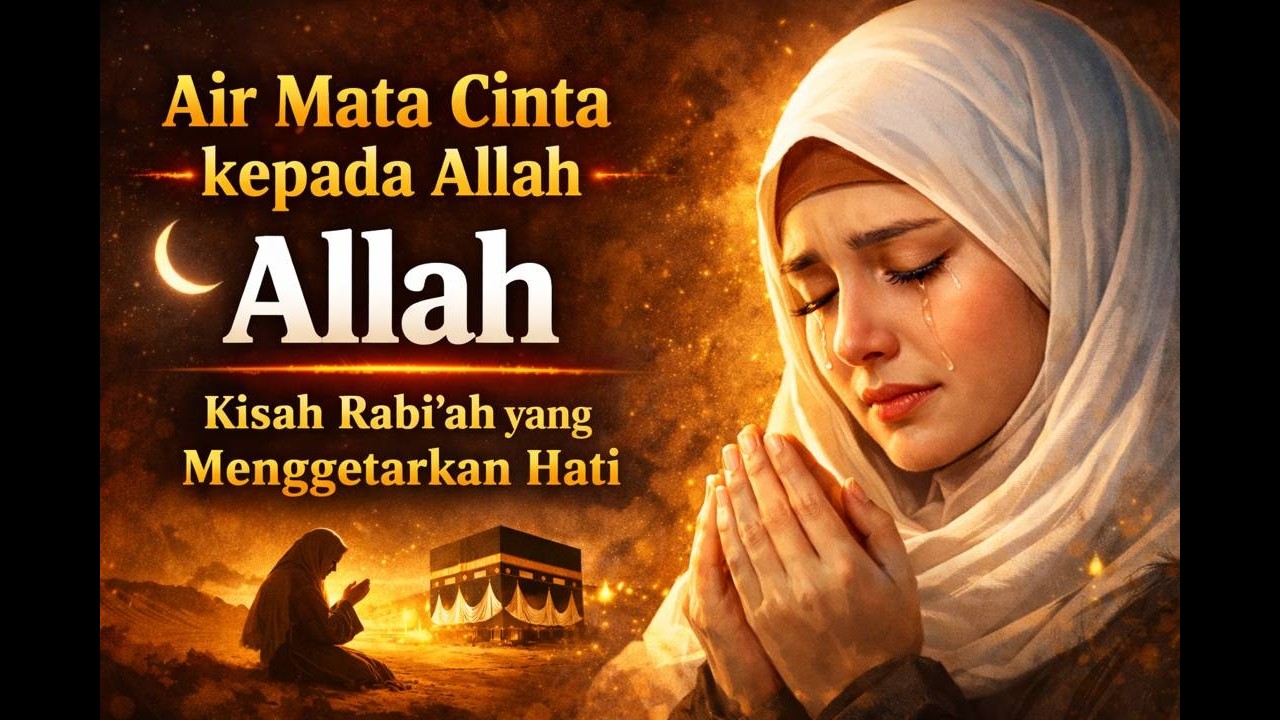 Air Mata Cinta kepada Allah – Kisah Rabi’ah yang Menggetarkan Hati