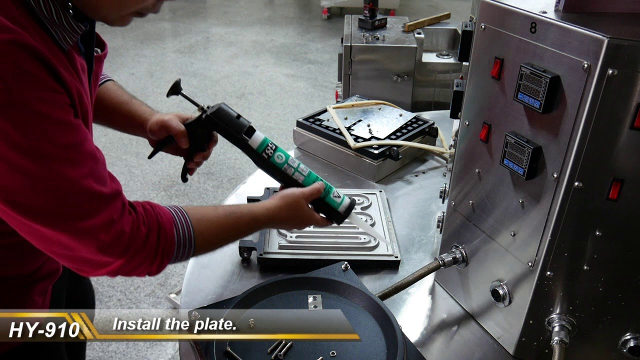 HY-910 拆裝煎板 Replace plate from the baking unit