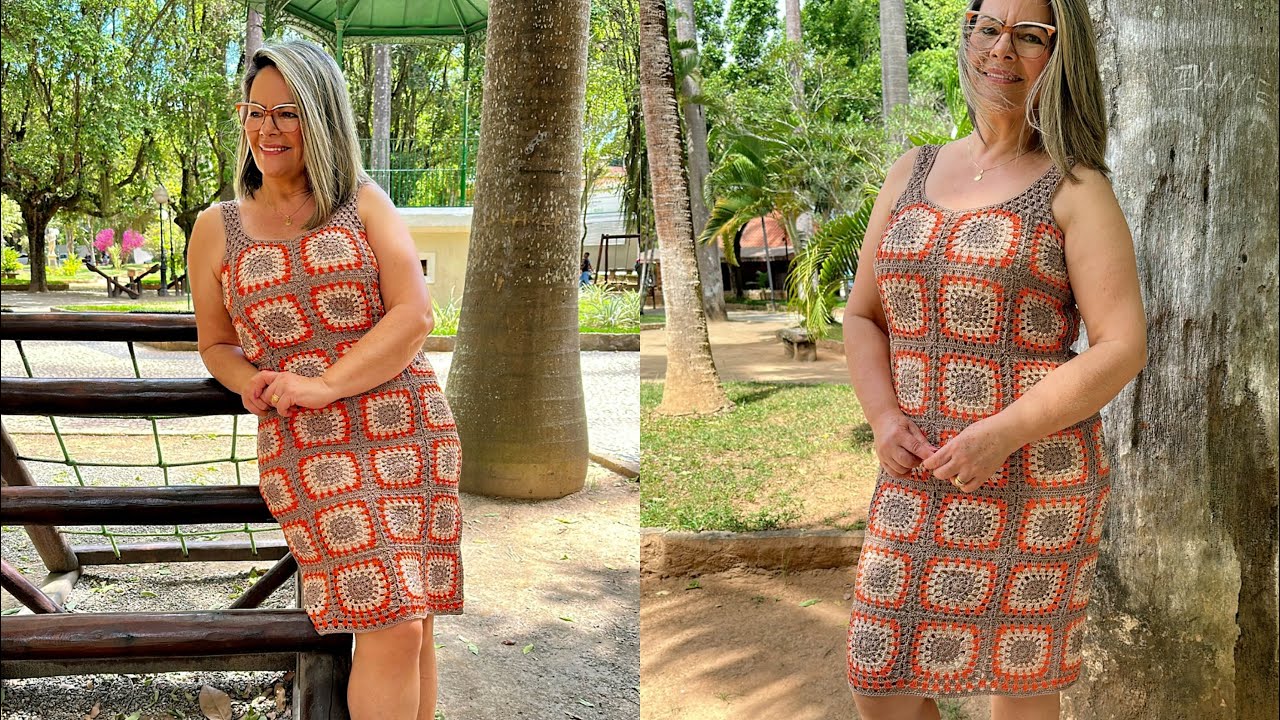 VESTIDO COM SQUARE REGATA G explico por medidas