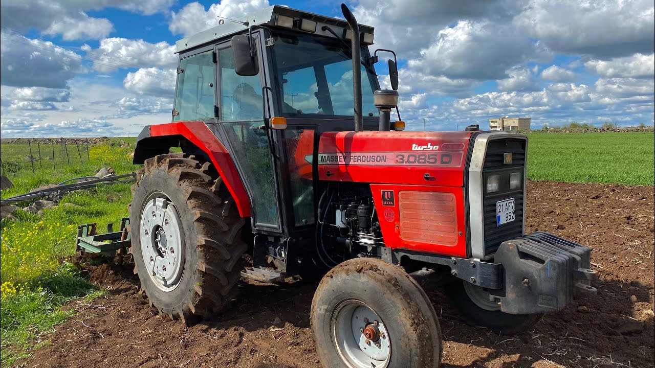 MASSEY FERGUSON 3085D İLE 9”LU KAZAYAĞI DENEDİK.