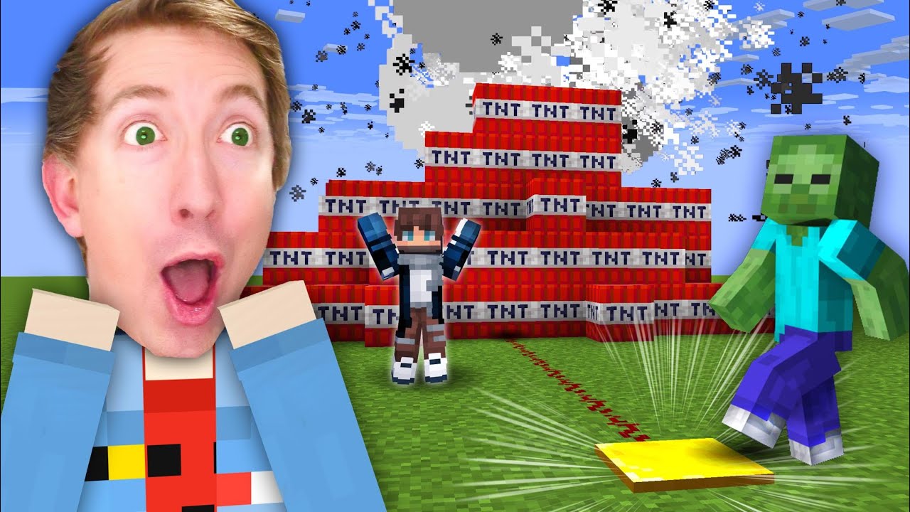 TRICKING My BULLY into a TRAP in Minecraft