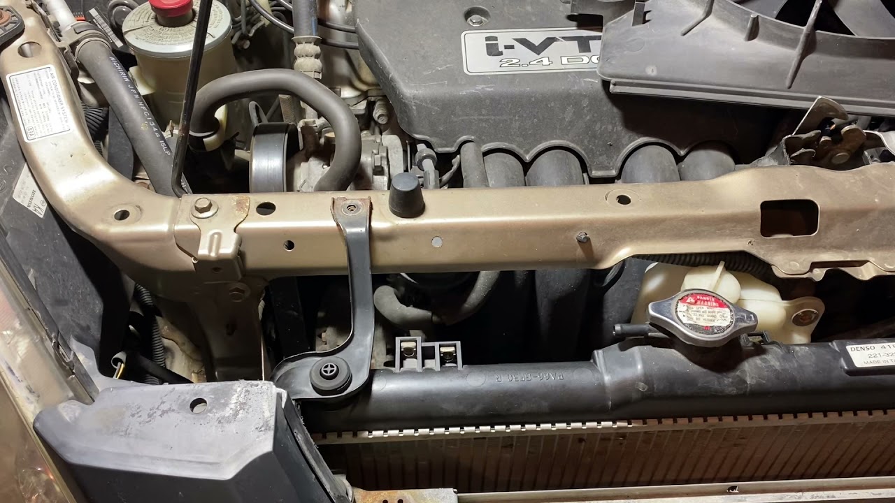 2004 CRV Ac compressor removal tips