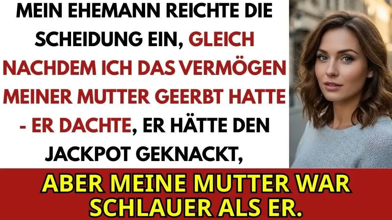 Mein Mann Wollte Sich Scheiden Lassen, Als Ich Das Erbe Meiner Mutter Bekam – Er Dachte, Er Hä