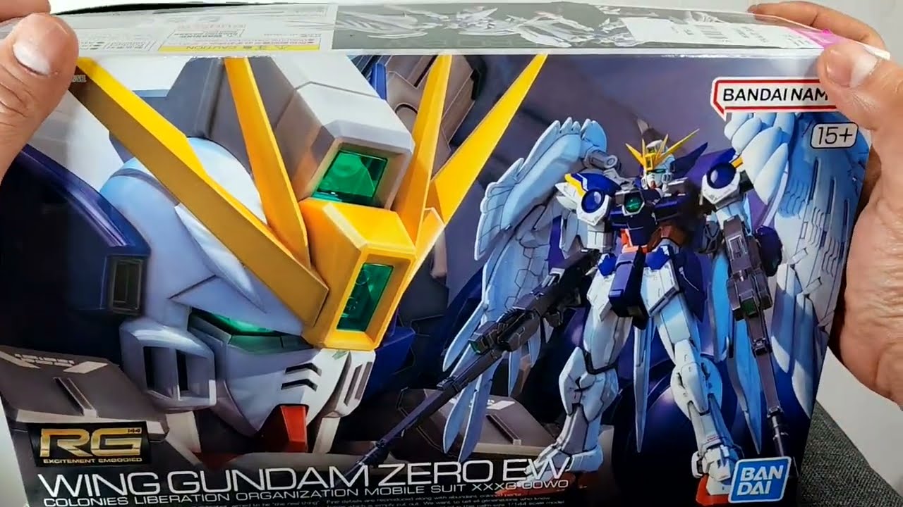 Gundam  Wing Zero RG de bandai model kit